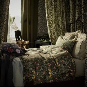 Floral Green Duvet Set